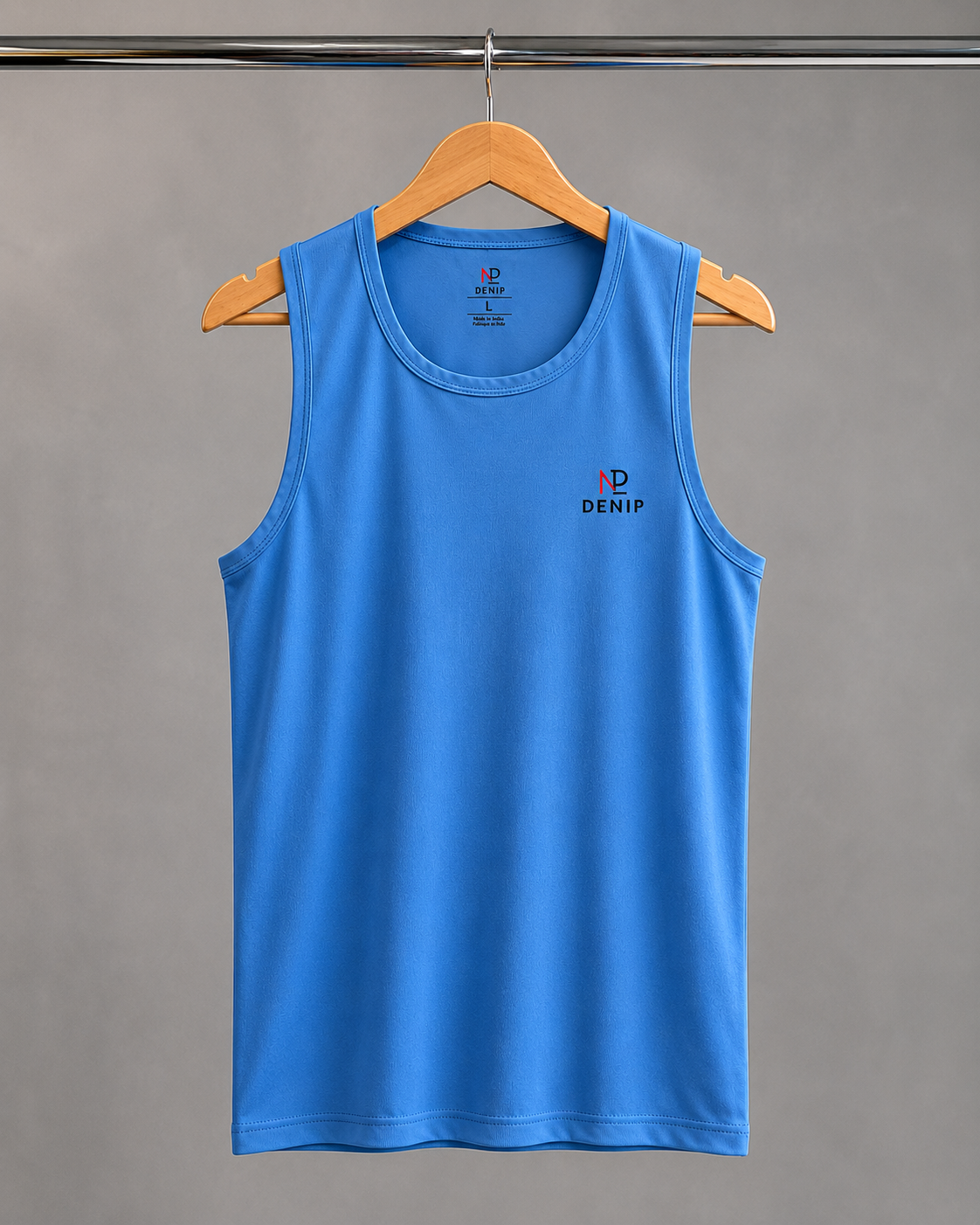 Denip Sports Sandow for Men | Premium Polyester Fabric | Lightweight, Breathable & Quick-Dry Active Wear Vest